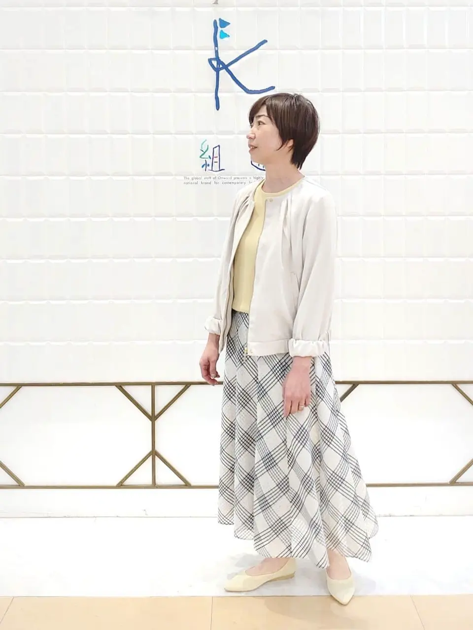 ANY SIS 井上 コーディネート画像