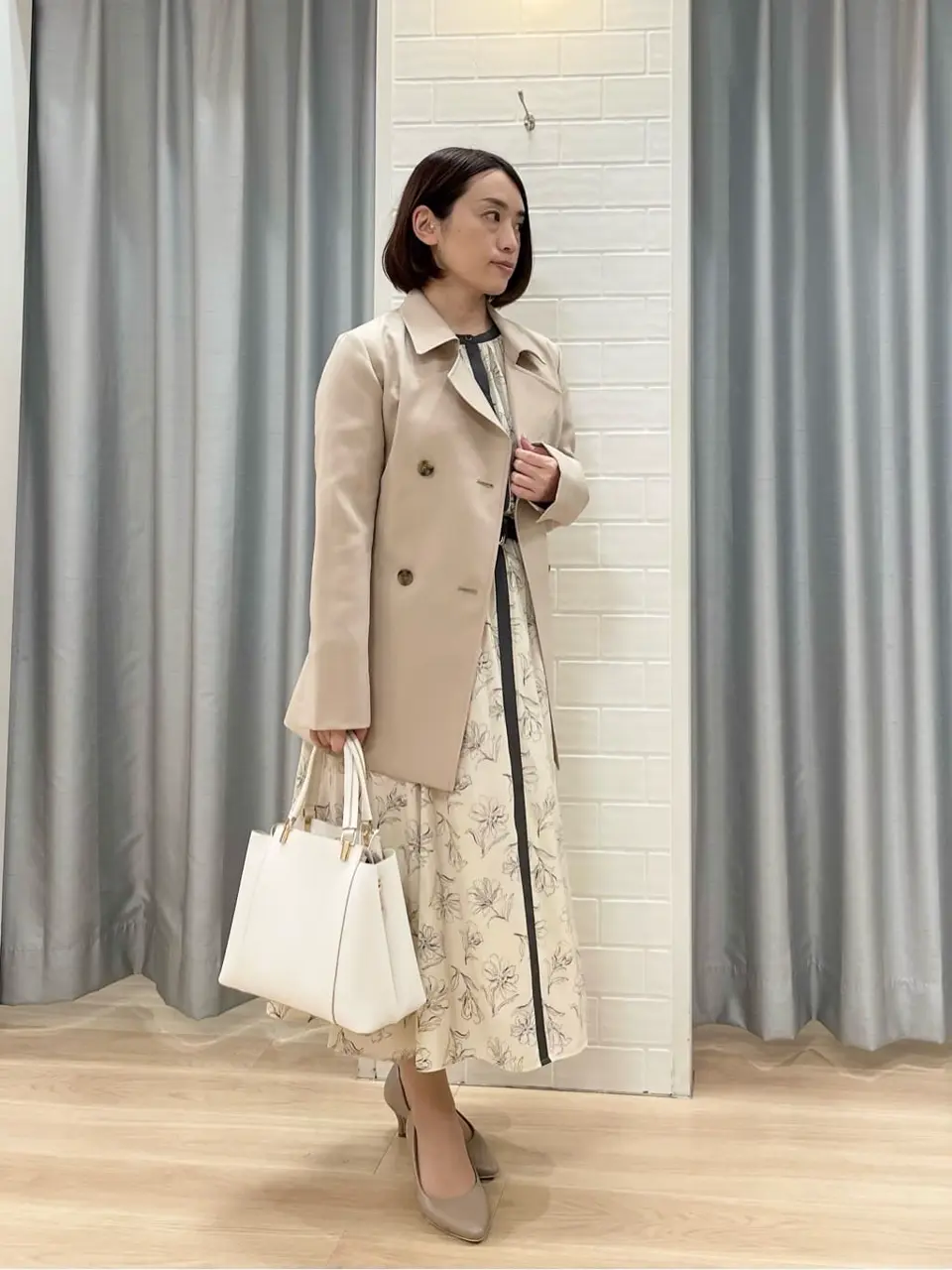 ANY SIS 丸岡 コーディネート画像