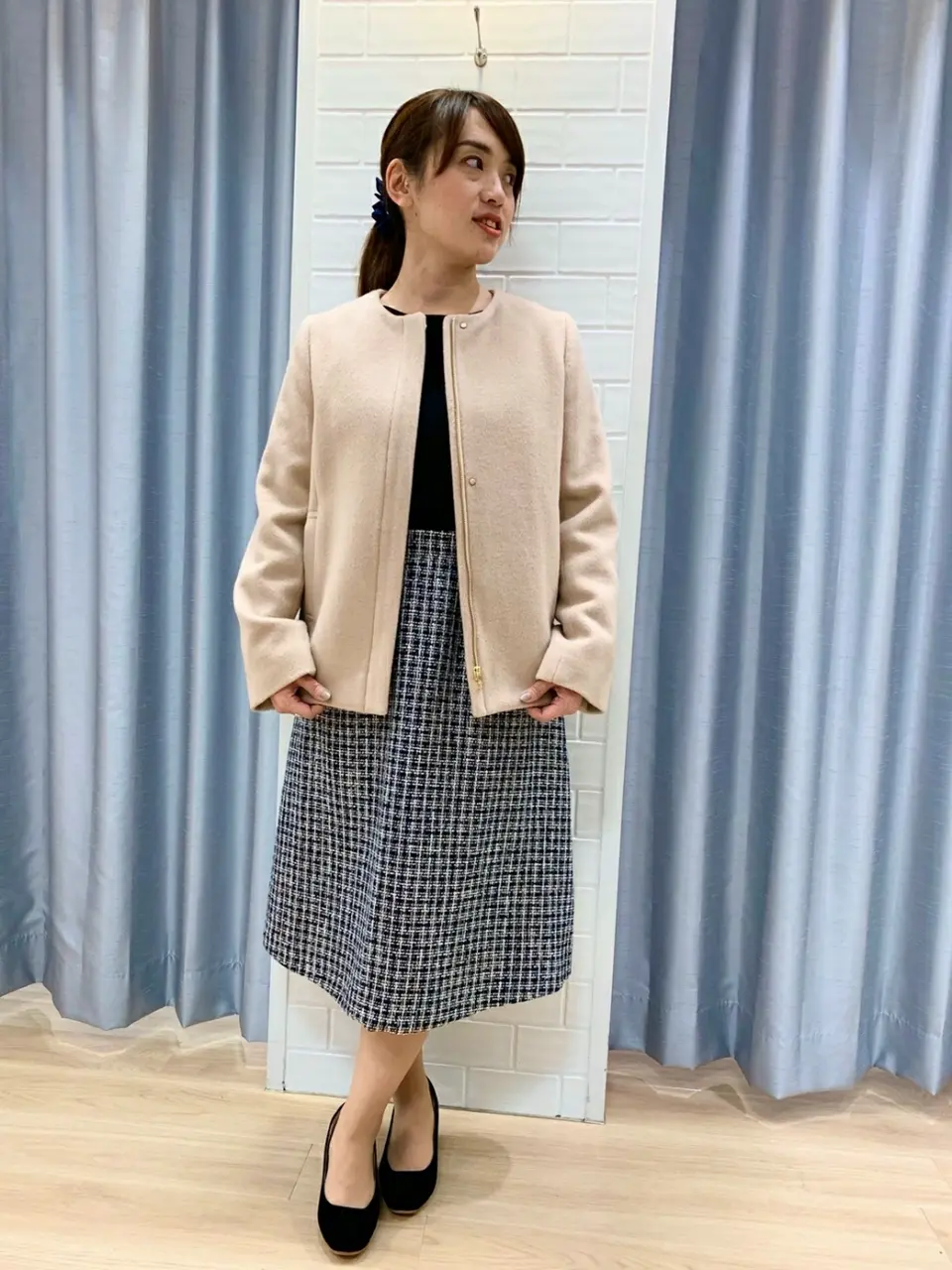 ANY SIS 丸岡 コーディネート画像