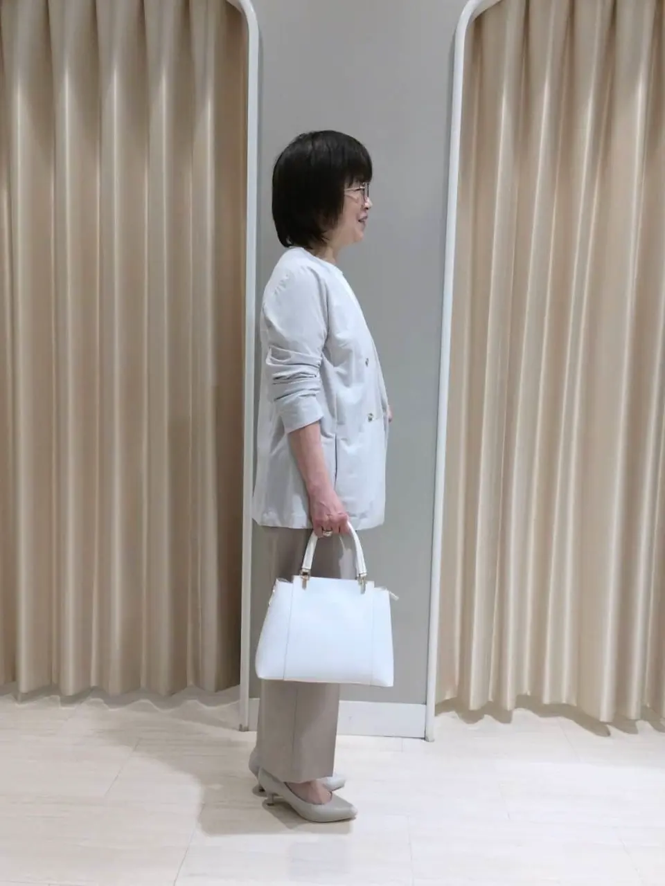 ANY SIS 岡本 コーディネート画像