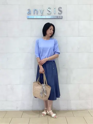 ANY SIS 藤森 コーディネート画像