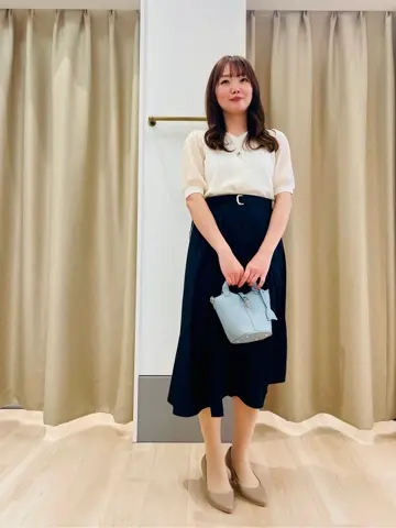 ANY SIS 笠羽 コーディネート画像