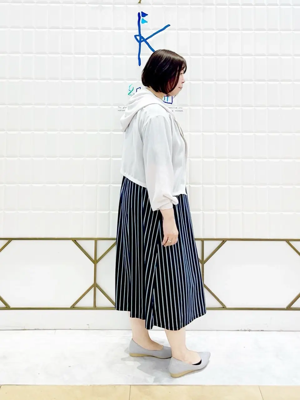 ANY SIS 西田 コーディネート画像