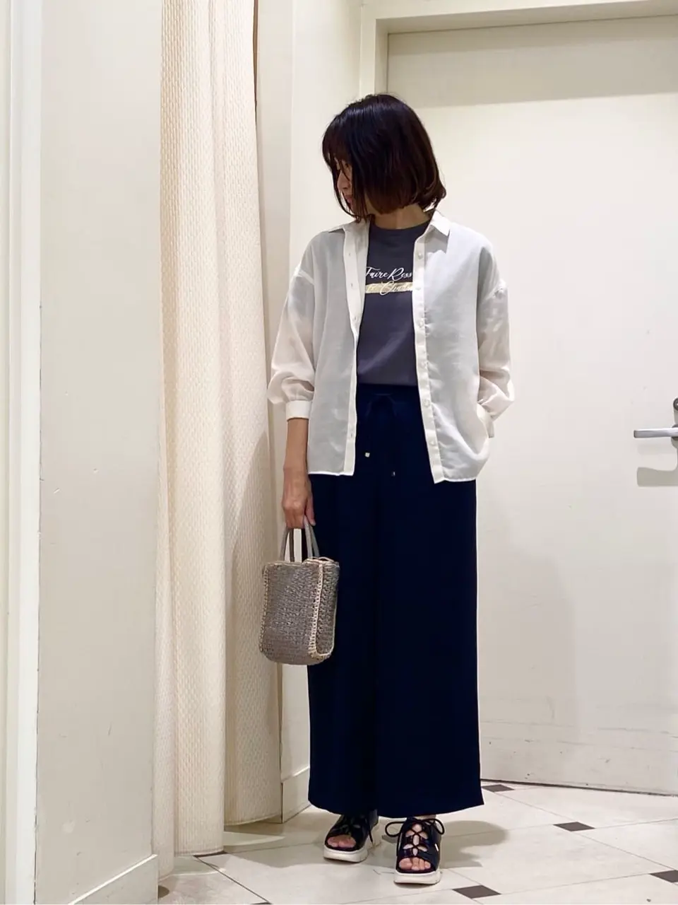 ANY SIS 道田 コーディネート画像