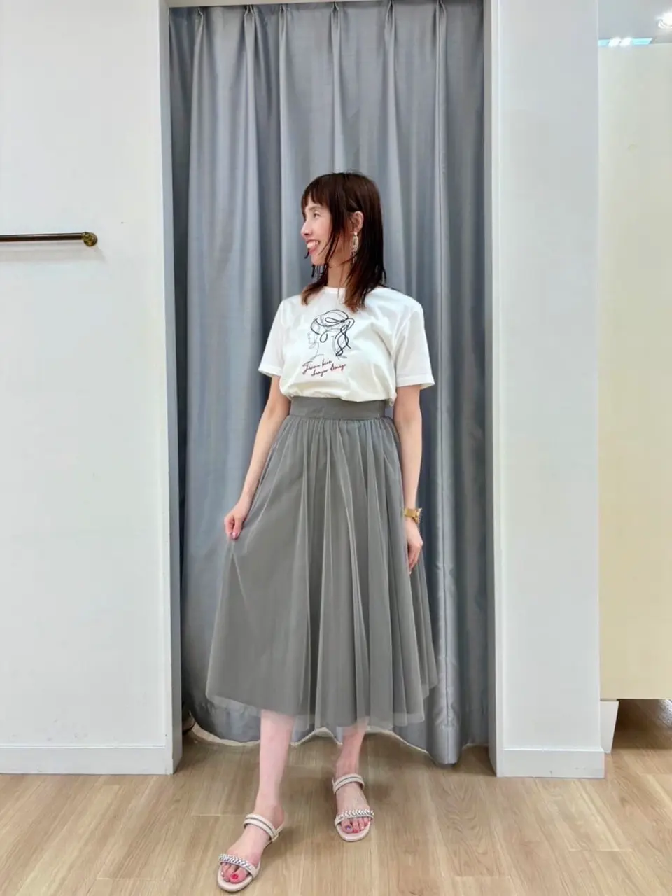 ANY SIS 西林 コーディネート画像