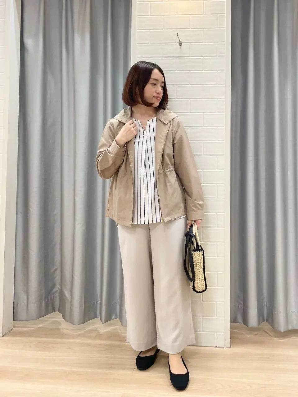 ANY SIS 丸岡 コーディネート画像