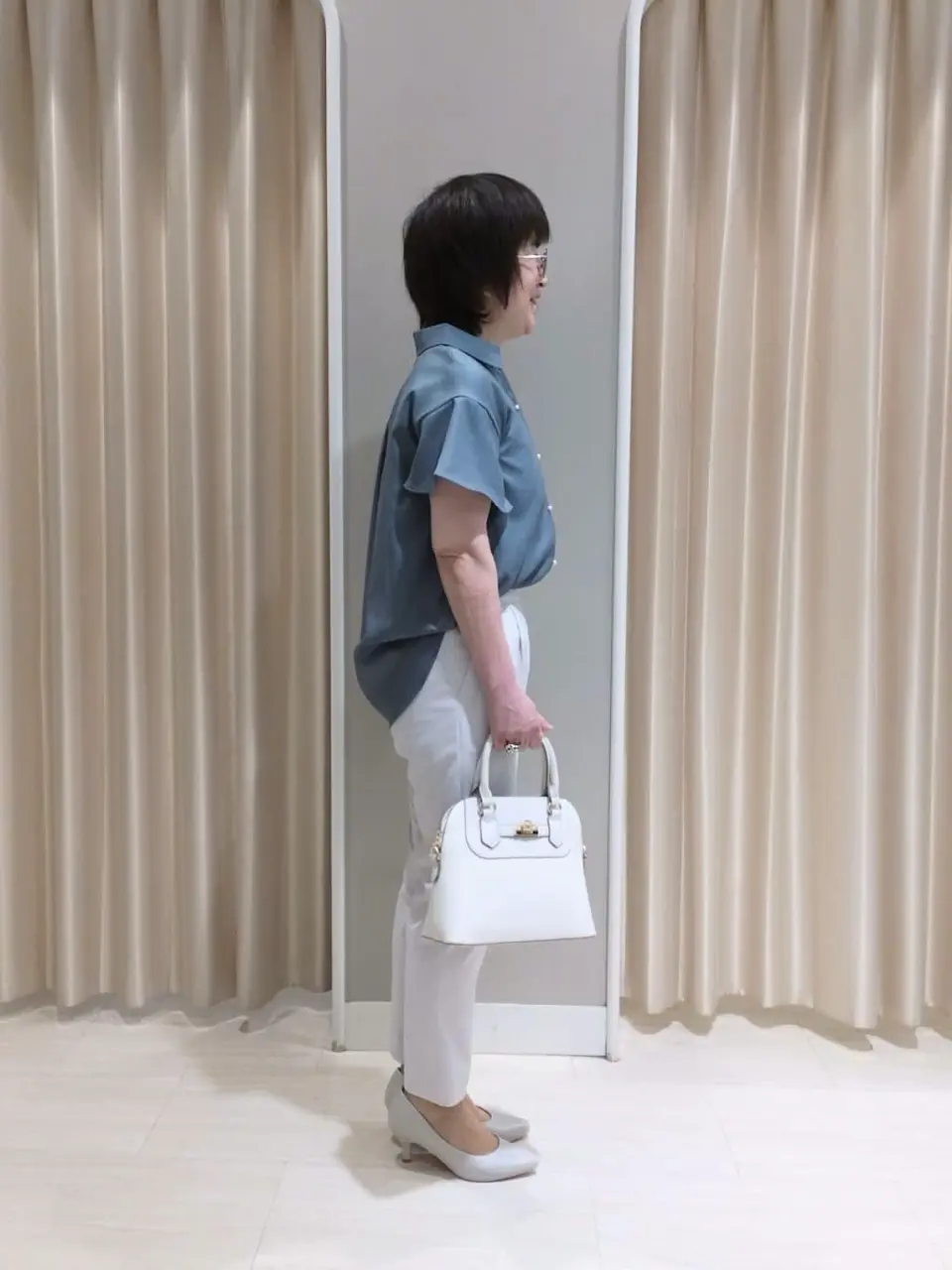 ANY SIS 岡本 コーディネート画像