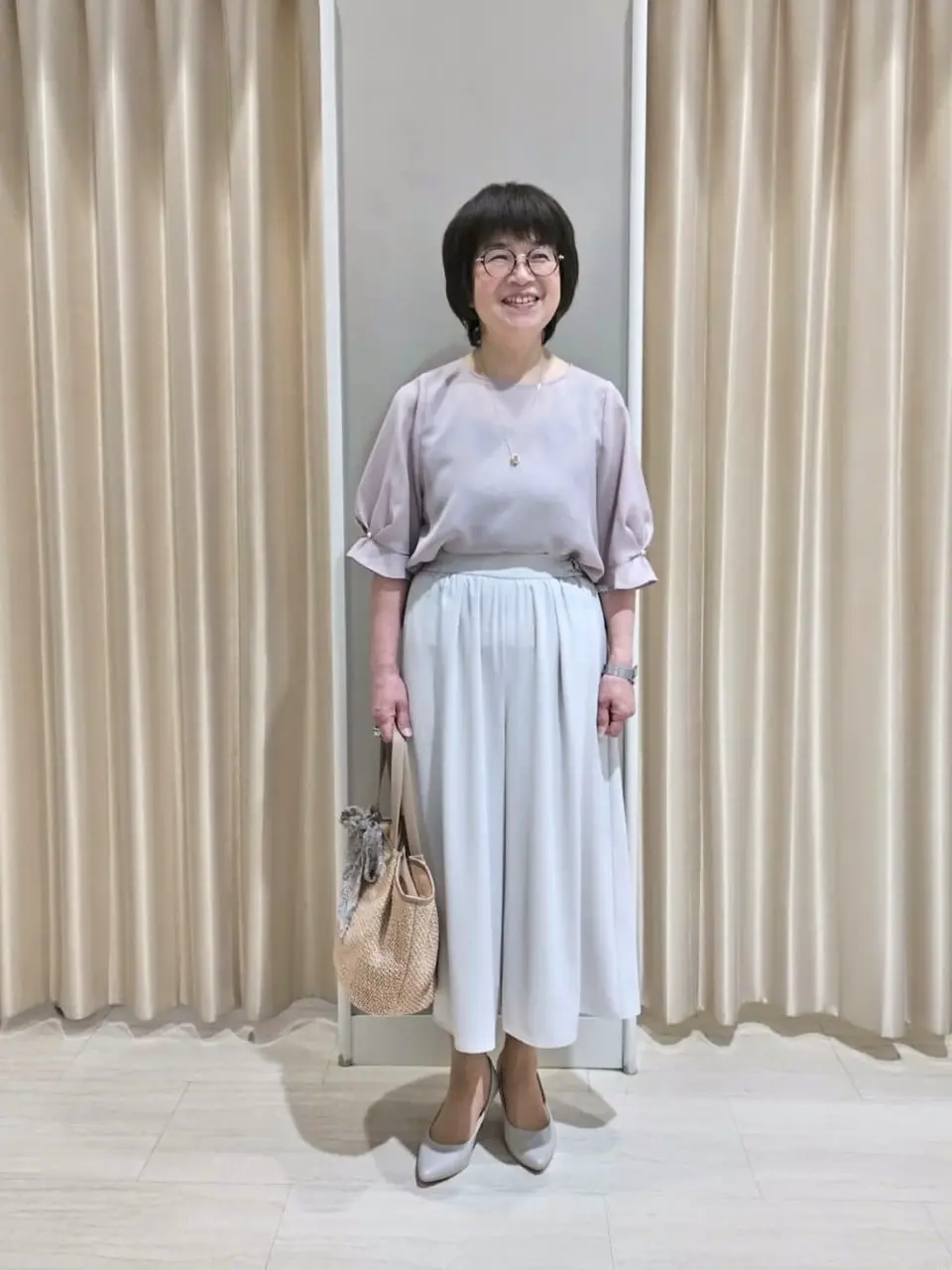 ANY SIS 岡本 コーディネート画像