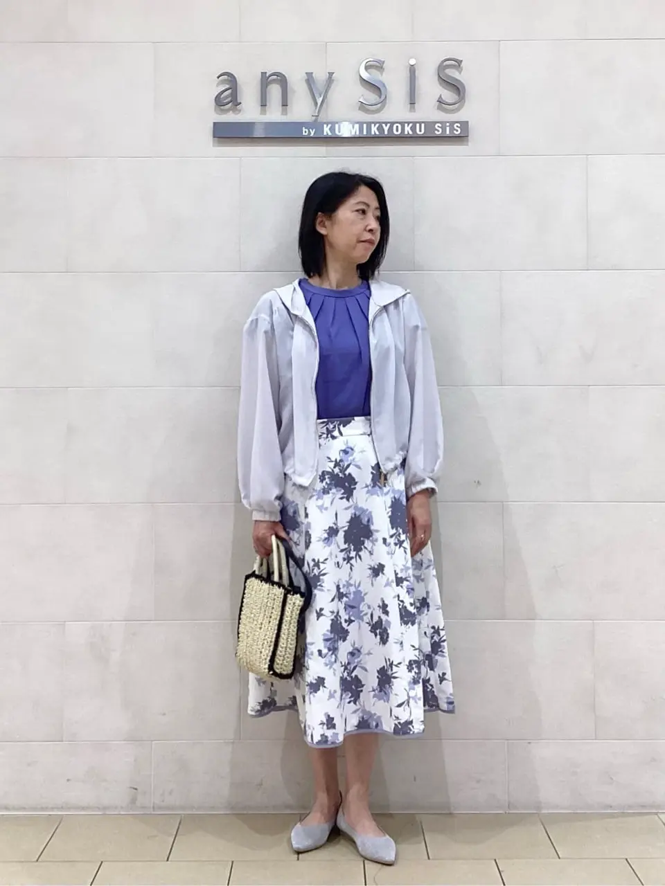 ANY SIS 藤森 コーディネート画像