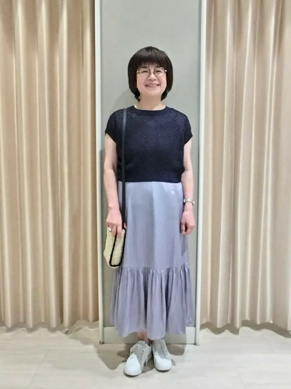 ANY SIS 岡本 コーディネート画像