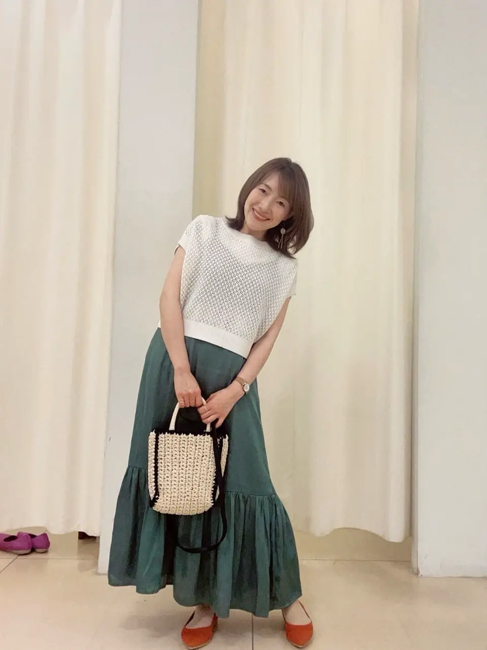 ANY SIS 鈴木 コーディネート画像