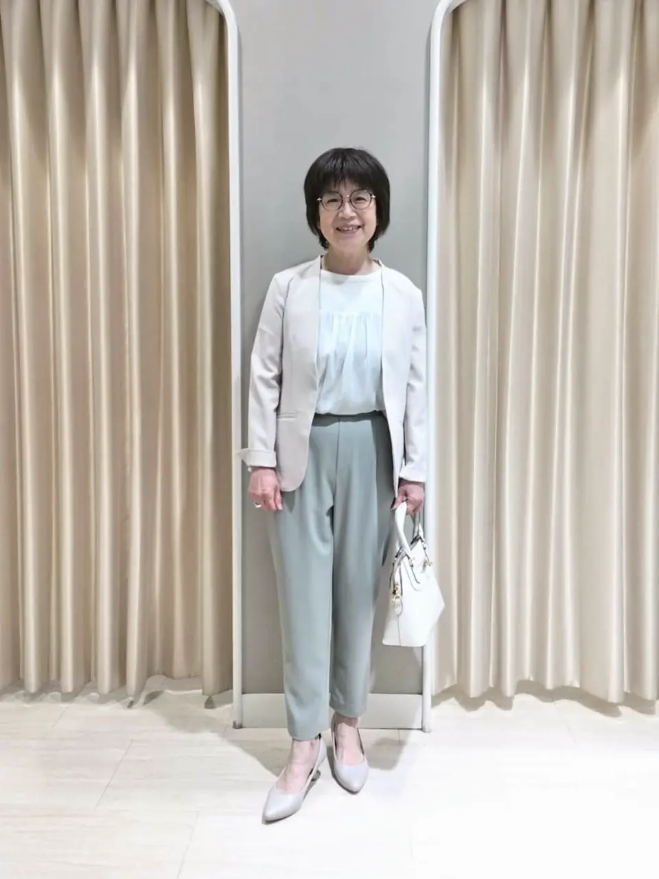 ANY SIS 岡本 コーディネート画像