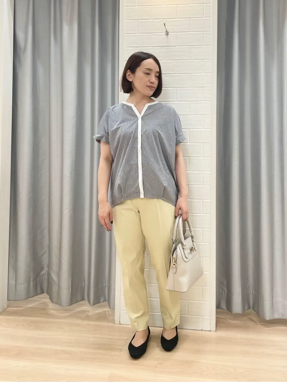 ANY SIS 丸岡 コーディネート画像