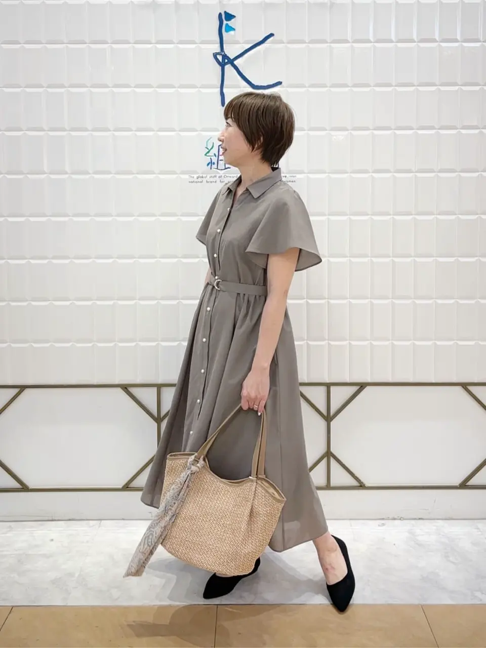 ANY SIS 井上 コーディネート画像