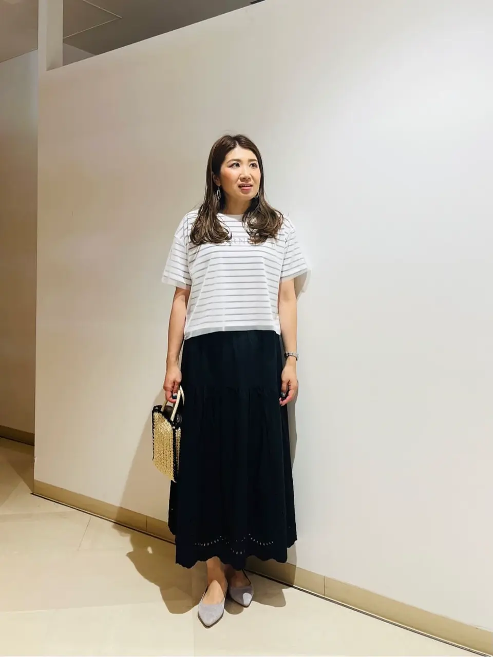 ANY SIS 石川 コーディネート画像