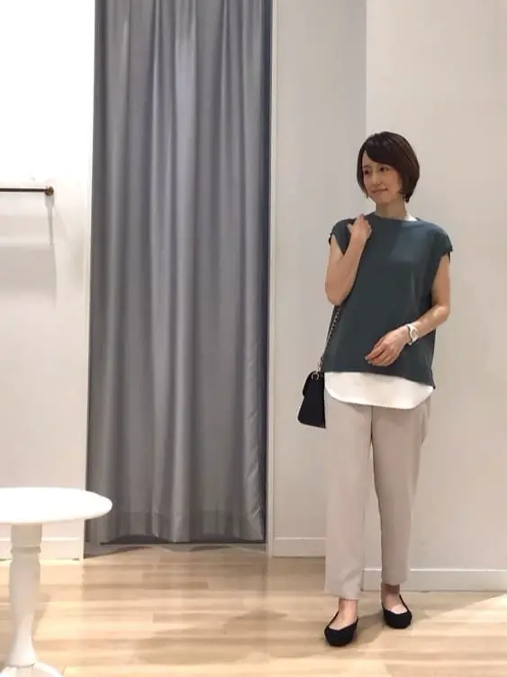 ANY SIS 田中 コーディネート画像