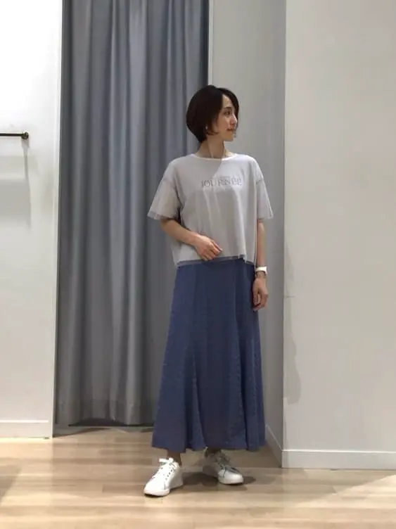 ANY SIS 田中 コーディネート画像