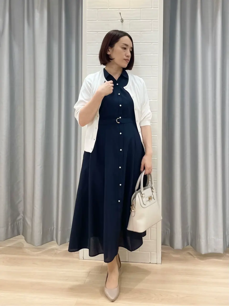 ANY SIS 丸岡 コーディネート画像