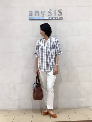 ANY SIS 藤森 コーディネート画像