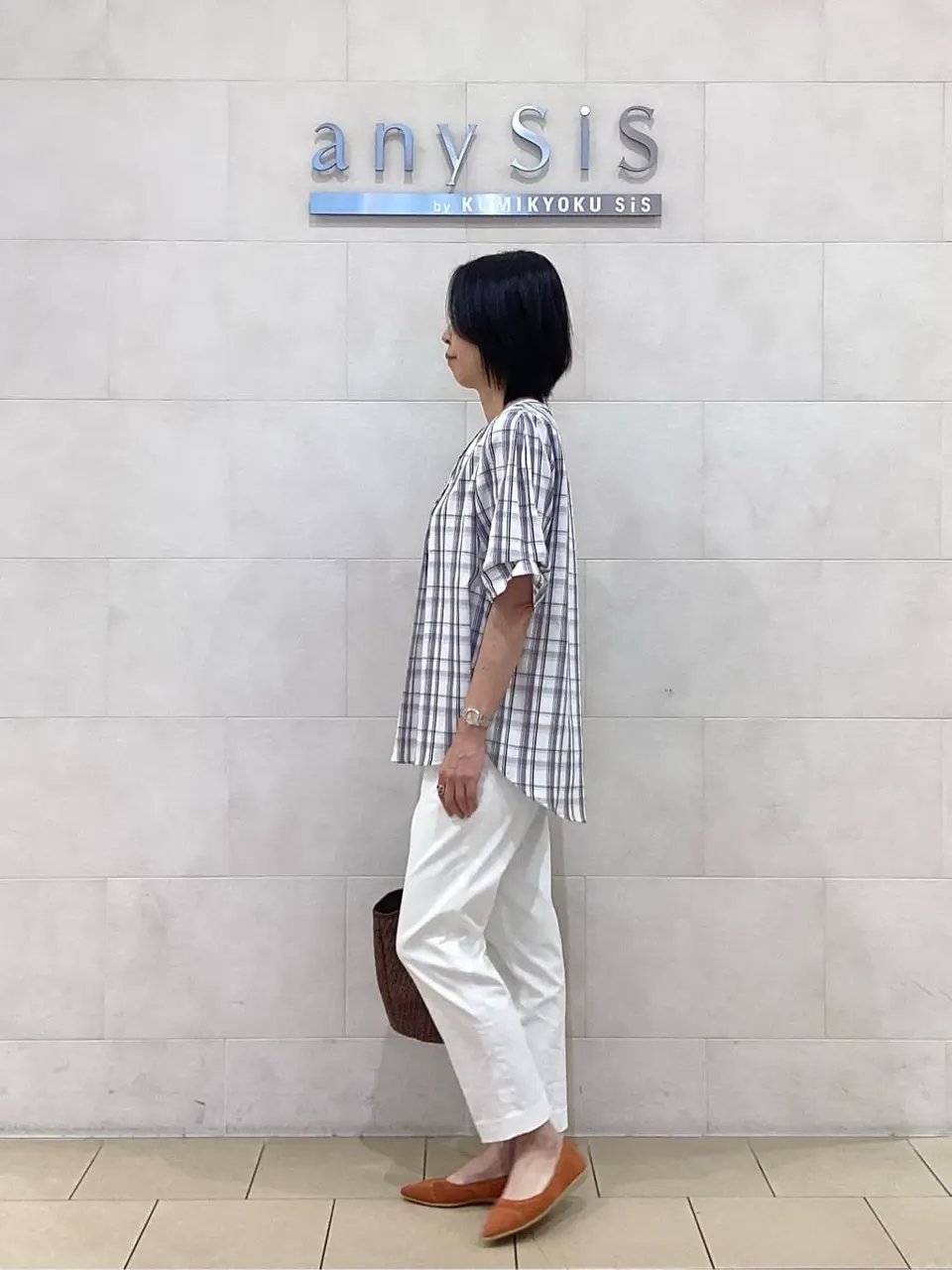 ANY SIS 藤森 コーディネート画像