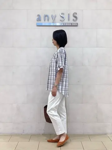 ANY SIS 藤森 コーディネート画像