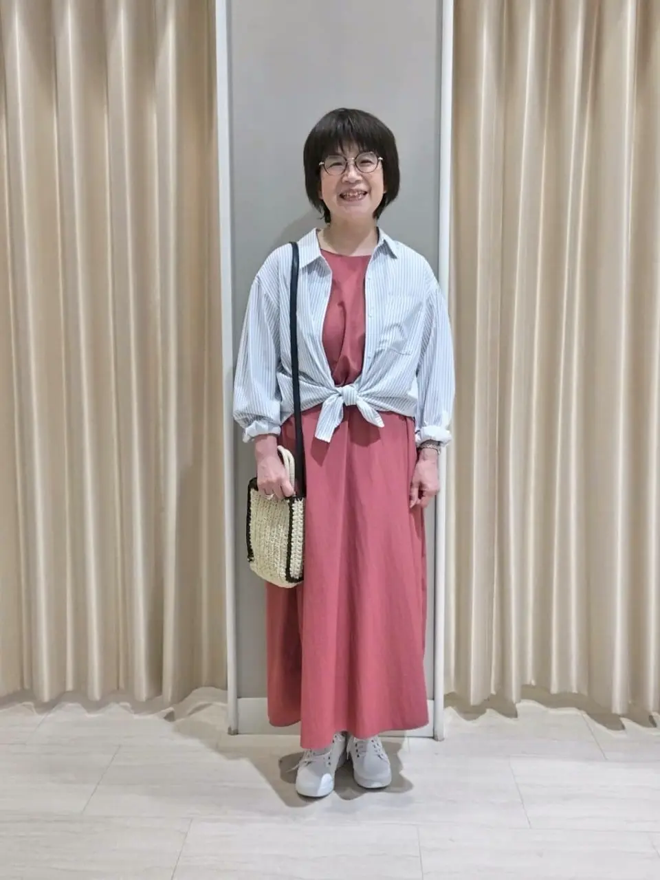 ANY SIS 岡本 コーディネート画像