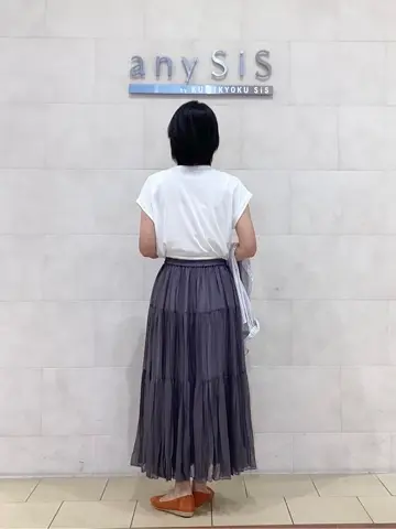 ANY SIS 藤森 コーディネート画像