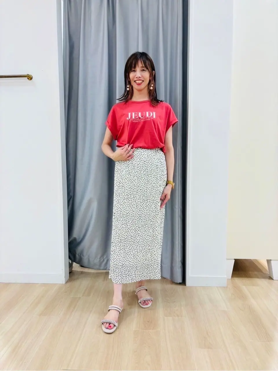 ANY SIS 西林 コーディネート画像