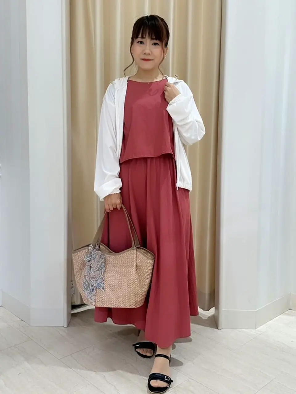 ANY SIS 丸川 コーディネート画像