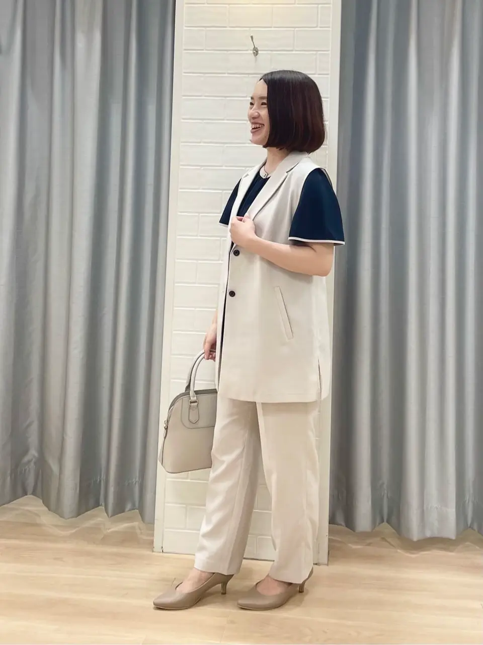 ANY SIS 丸岡 コーディネート画像