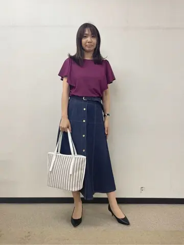 ANY SIS 小山 コーディネート画像