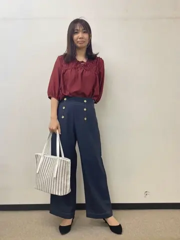 ANY SIS 小山 コーディネート画像