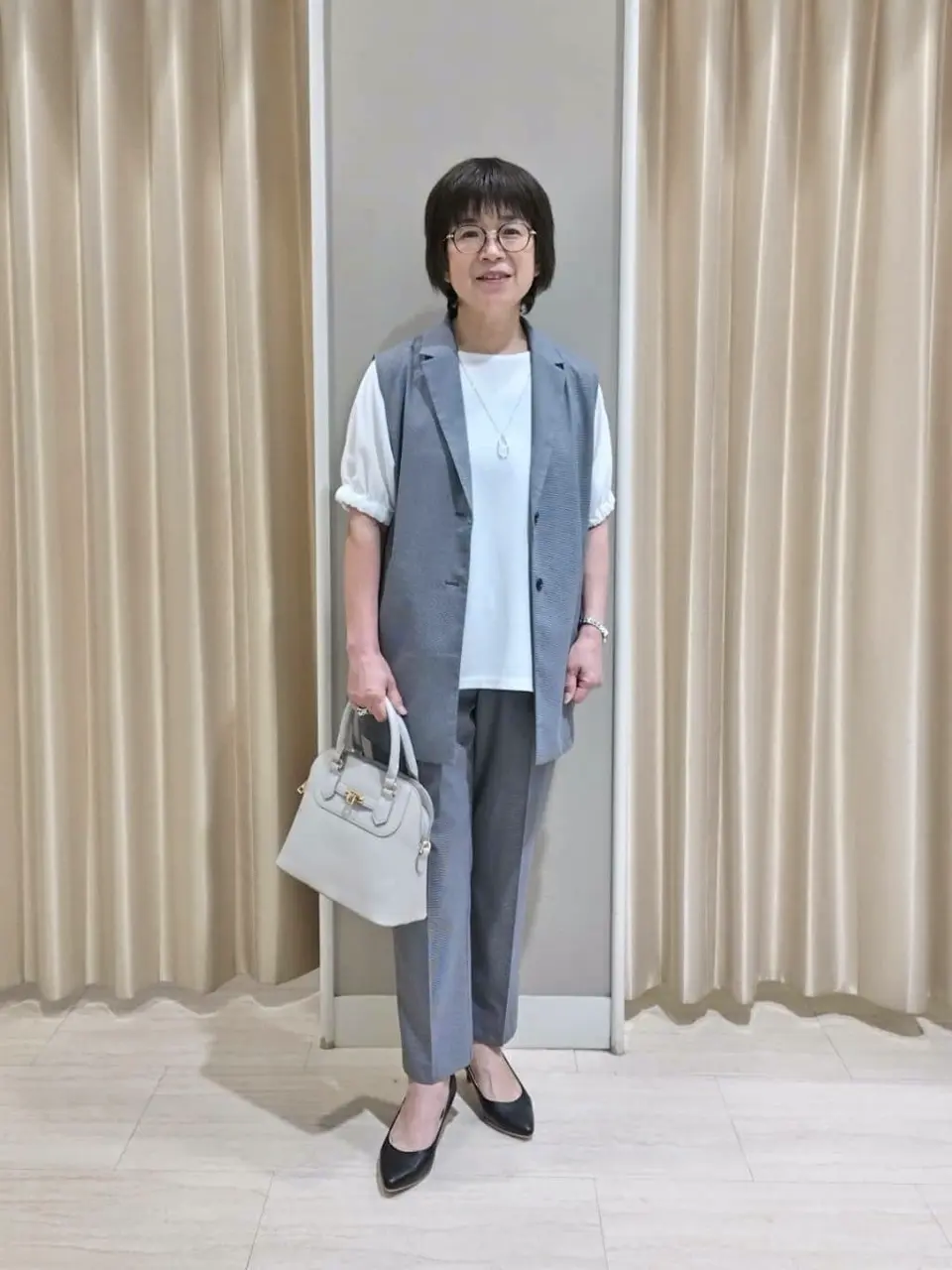 ANY SIS 岡本 コーディネート画像