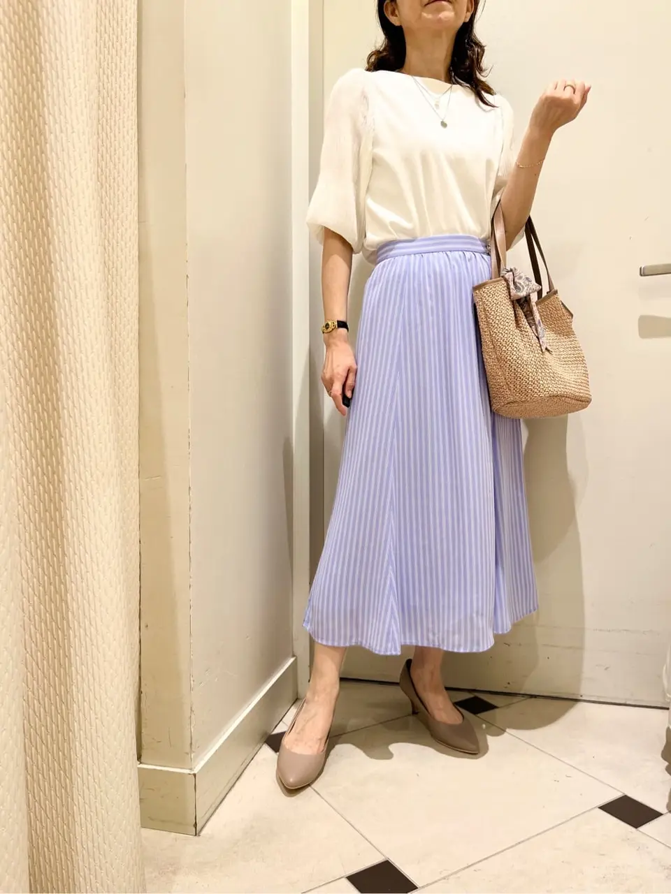 ANY SIS スタッフ コーディネート画像