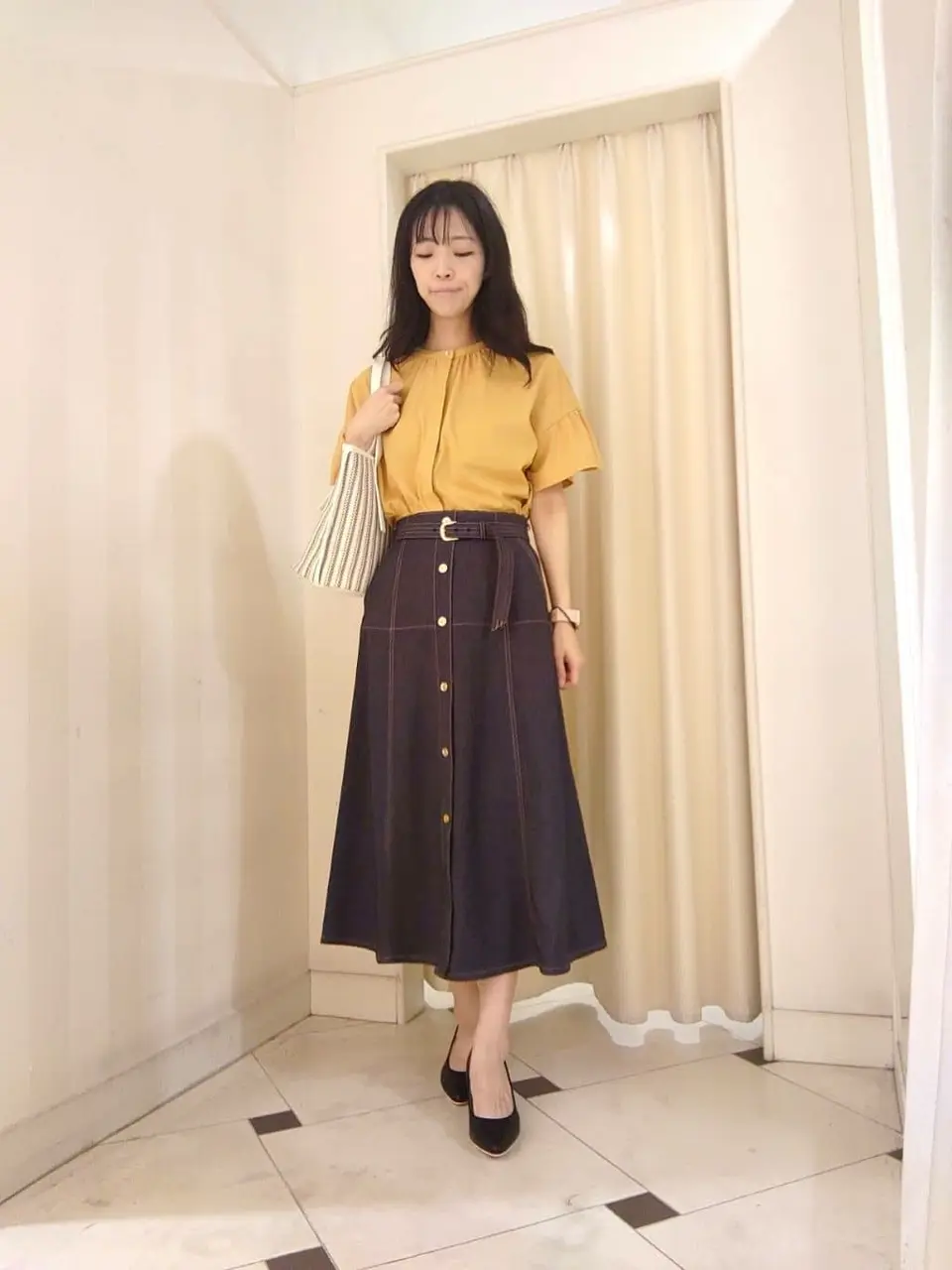 ANY SIS スタッフ コーディネート画像