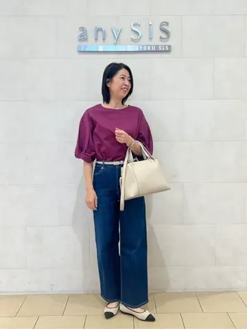 ANY SIS 藤森 コーディネート画像