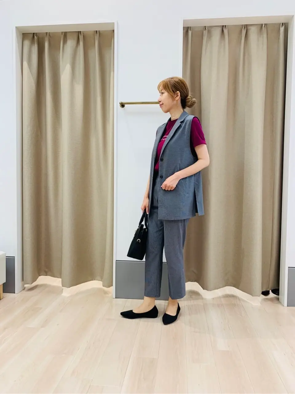 ANY SIS スタッフ コーディネート画像