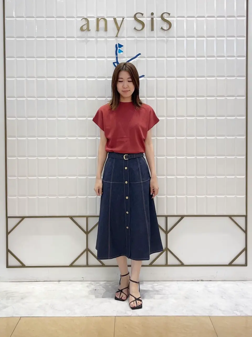 ANY SIS 上田 コーディネート画像