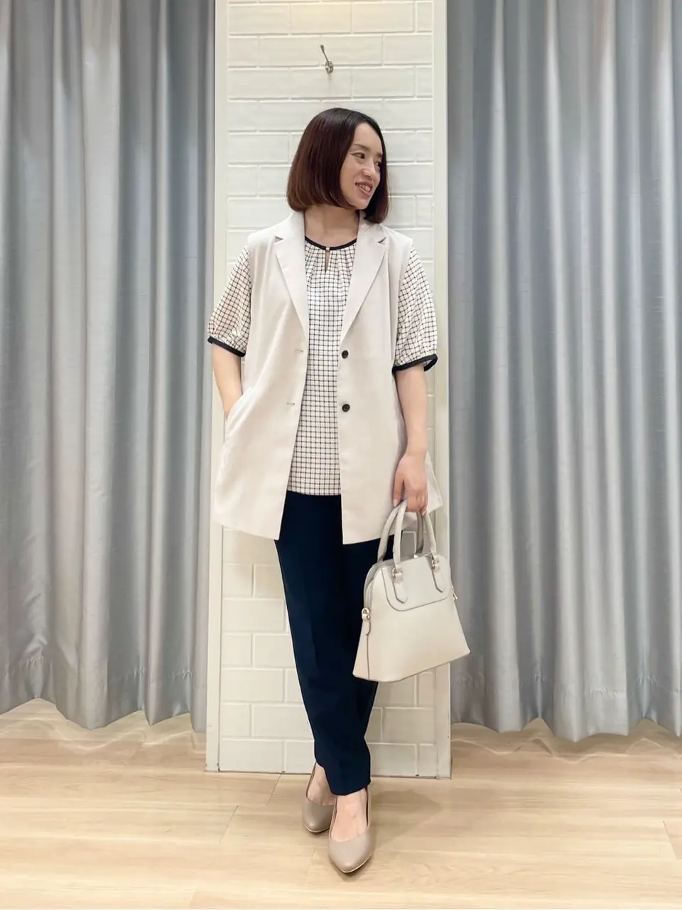 ANY SIS 丸岡 コーディネート画像