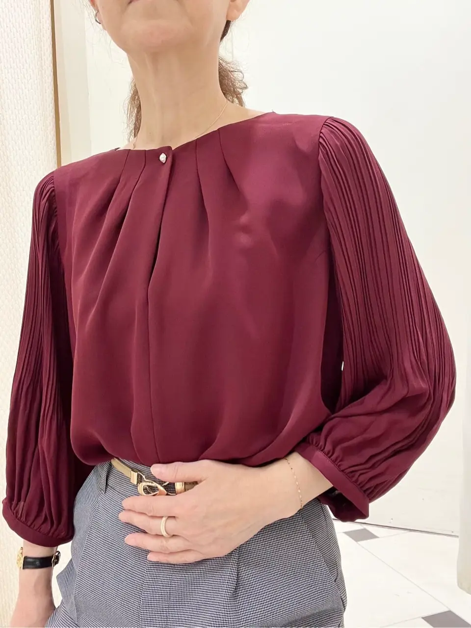 ANY SIS スタッフ コーディネート画像