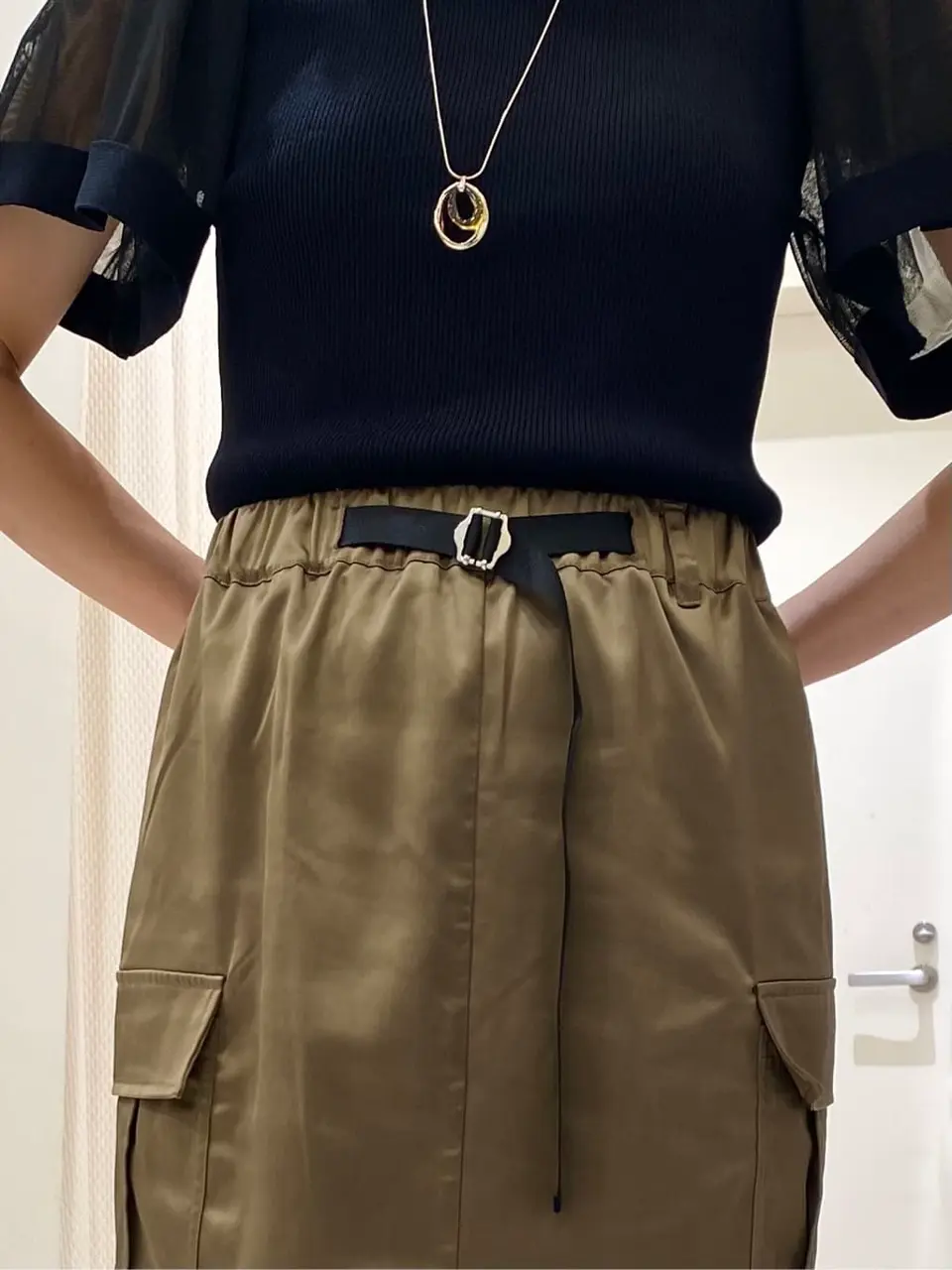 ANY SIS 道田 コーディネート画像