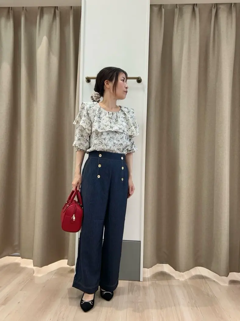 ANY SIS 長尾 コーディネート画像