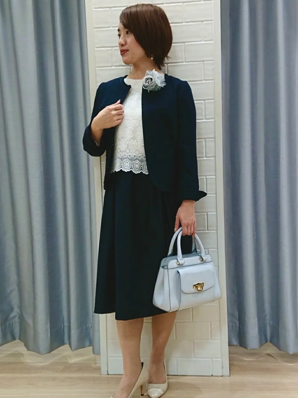 ANY SIS 丸岡 コーディネート画像