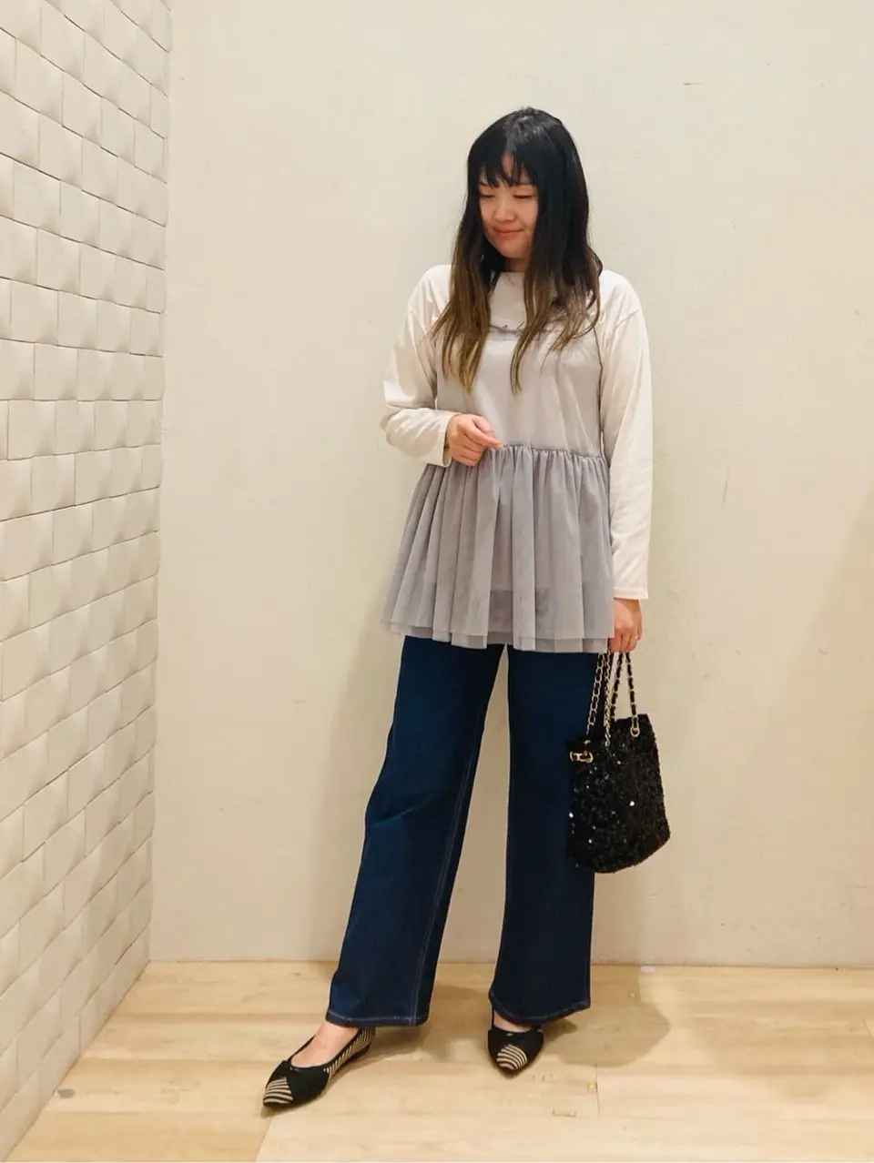 ANY SIS 川根　彩 コーディネート画像