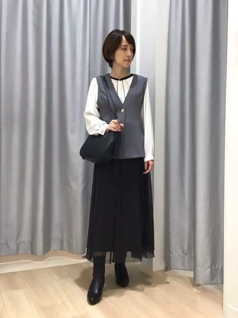 ANY SIS 田中 コーディネート画像