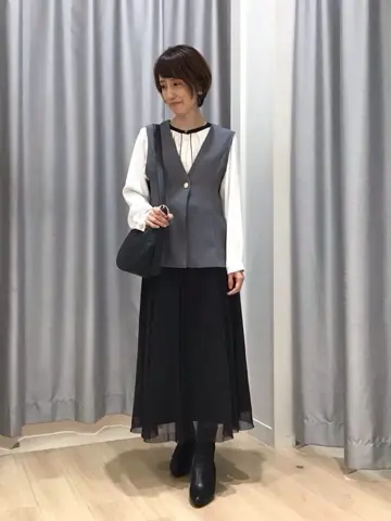 ANY SIS 田中 コーディネート画像