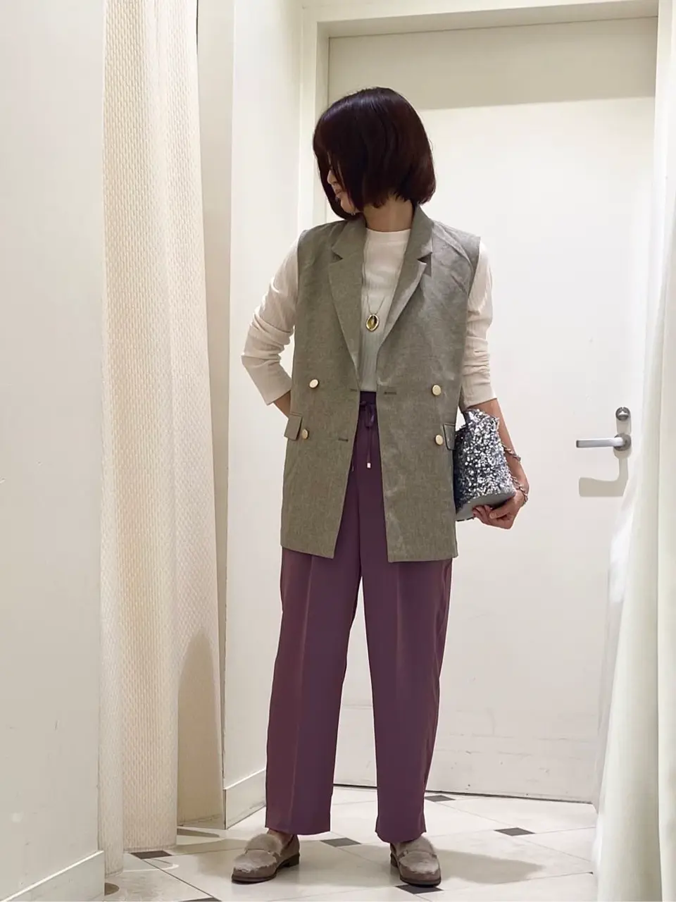 ANY SIS 道田 コーディネート画像