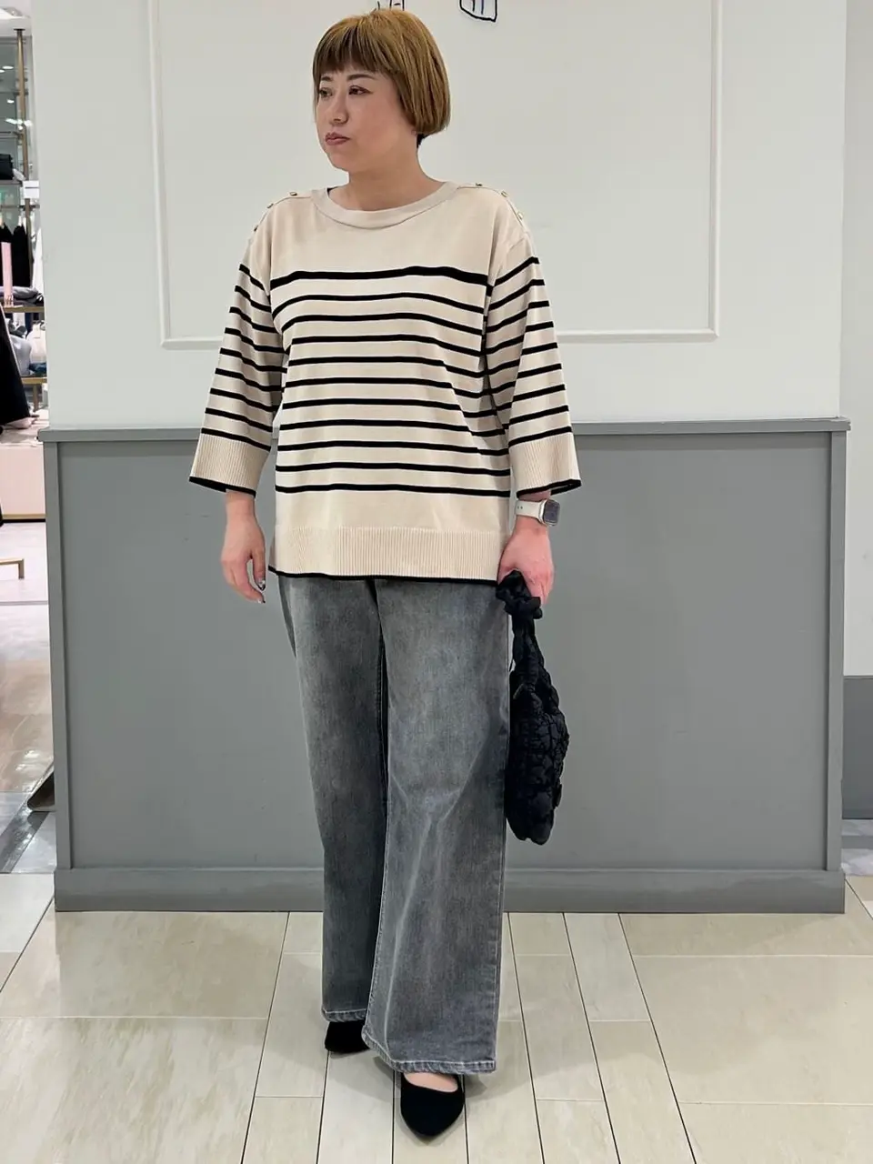 ANY SIS 堀部 コーディネート画像