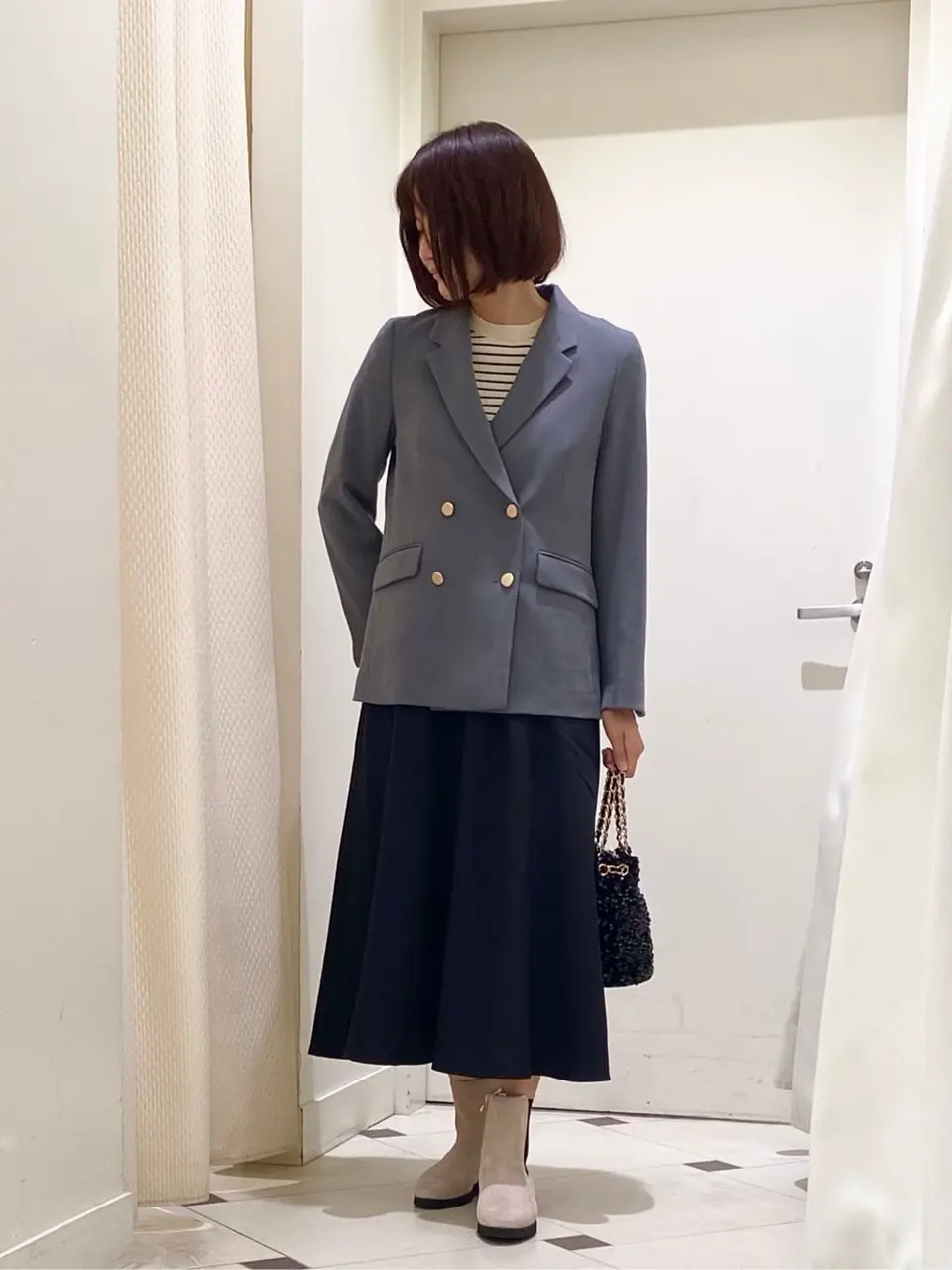 ANY SIS 道田 コーディネート画像