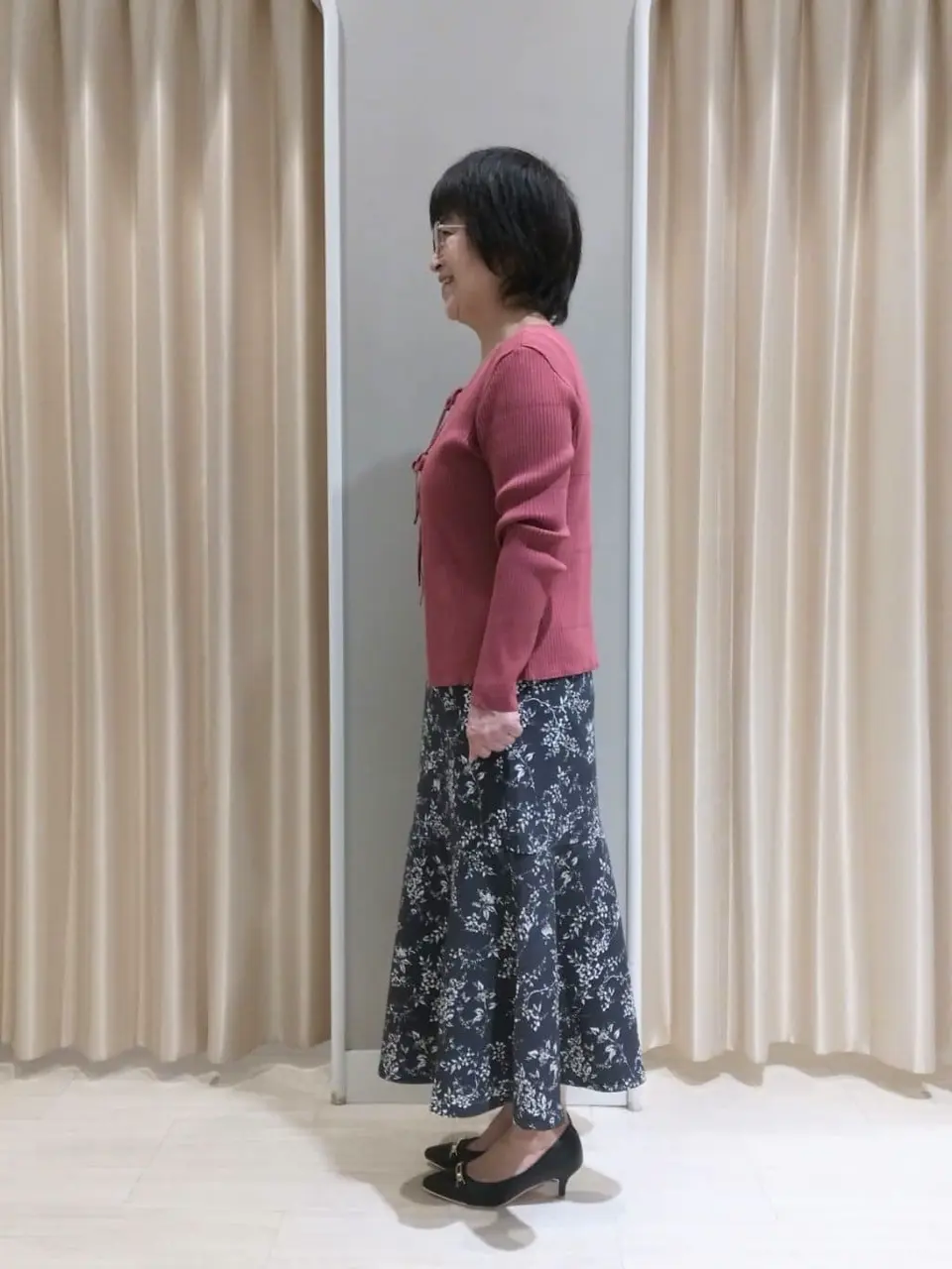 ANY SIS 岡本 コーディネート画像